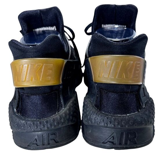 Nike Air Huarache Shoes Mens Size 10.5 Black Running Sneakers 318429-025 - Picture 10 of 16